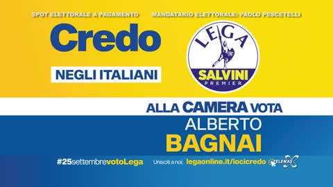 🔴 Spot Alberto Bagnai, elezioni politiche 2022