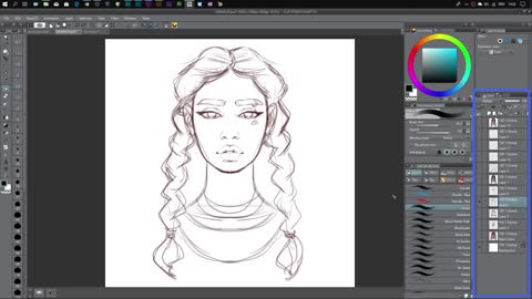 How to use LAYERS for Digital Painting!