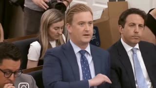 Peter Doocy asking the TOUGH questions. HAHAHA