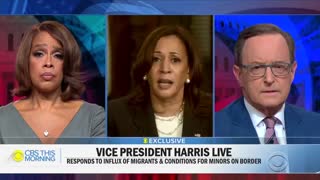 Now VP Harris Says She'll "Absolutely" Go To Border With