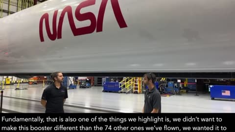 NASA Social SpaceX hangar