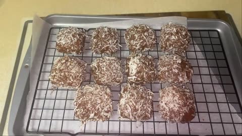 Lamingtons made Healthy