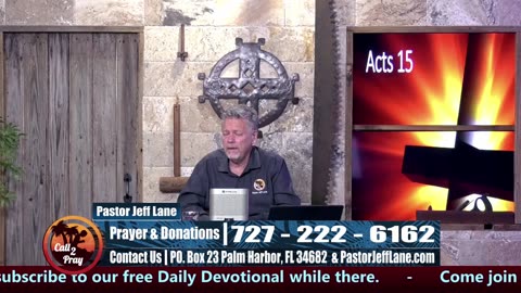 Call 2 Pray with Pastor Jeff Lane