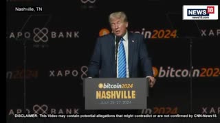 Trump Live In Nashville Bitcoin Conference