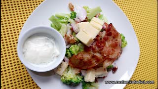 Keto Bacon and Broccoli Salad