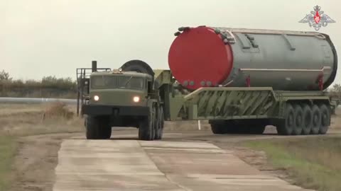 The Russian military has placed a nuclear intercontinental ballistic missile