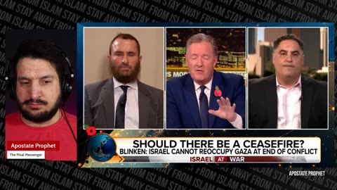 Cenk Uygur, Rabbi Shmuley, Piers Morgan Debate Israel-Hamas War _ Apostate Prophet