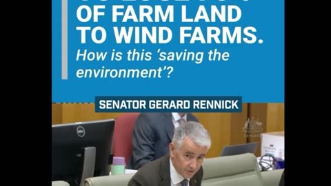 Is there a net gain with WIND FARMS?