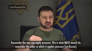Zelensky Wants NATO To Preemptively Attack Russia