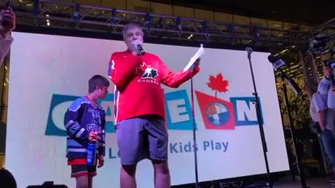 Dr. Byram Bridle Addresses Toronto Event Aimed at "Let the Kids Play"