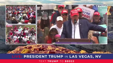 President Trump in Las Vegas, NV