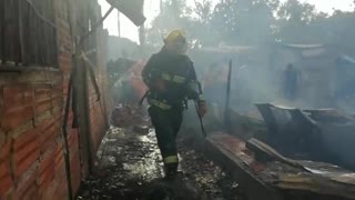 Llamas consume varias casas en el Norte de Bucaramanga