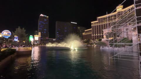 The Spoilt Bellagio Fountains, Las Vegas