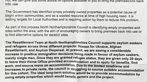 🚨 UK Homeowners to House Illegal Migrants? Do you see where this is heading yet?