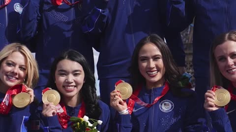 The U.S. figure skating team finally received their gold medals