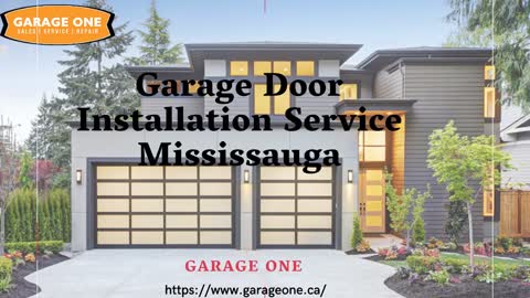 Garage Door Service Mississauga | 24/7 Garage Door Service | Garage One