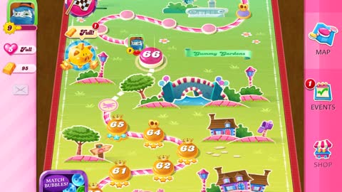 Level 66 CandyCrush Saga with Pfydaux