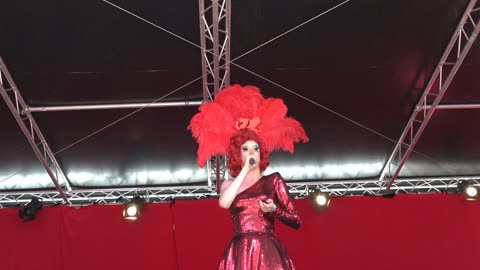 Cardiff Gay LGBTQIA+ Pride 2022.Part three drag Queens