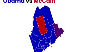 Maine's 20-Year County Level Presidential Election Shifts: Unpacking Trump's Impact in 20 Seconds