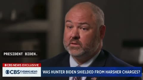 Certain investigative steps we weren't allowed to take that could have led us to President Biden