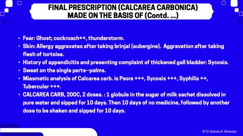 ACH - CURED CASE PPT - GA008-CHOLECCYSTITIS WITH THICK WALLED GALL BLADDER-BC