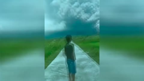 Maximum level of danger! The eruption of the volcano Semeru in Indonesia! Evacuation footage!