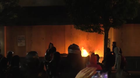 Arson Looting Flash Bangs And Tear Gas Rock North Portland As AntiFa Battles With Police On Day 27