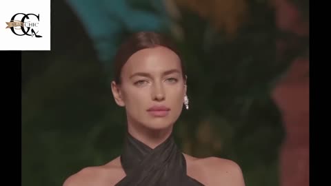 IRINA SHAYK RUN WAY LOOK