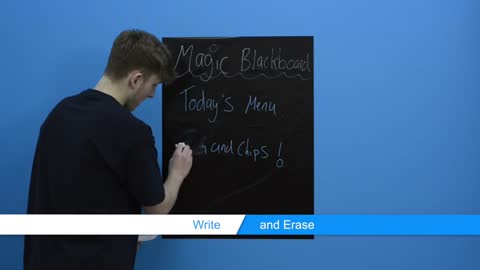 Magic of Black chalk board