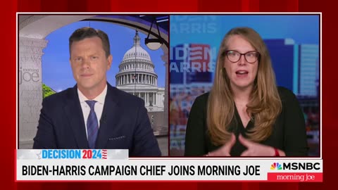 'He’s not going anywhere': Biden-Harris campaign chief confirms Biden is staying in 2024 race