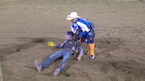 Dylan "da villain" goes bull riding falls off and gets stepped on by bull