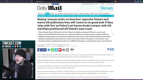BOMB THREAT Sparks Panic As Pelosi IS LANDING In Taiwan, Deep State GUTTING US For Profit Sinking US