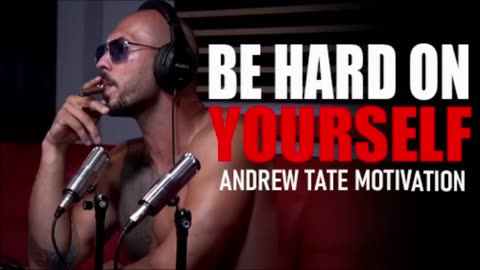 BE HARD ON YOURSELF - Motivational Speech by Andrew Tate _ Andrew Tate Motivation