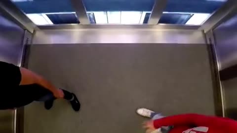 Flying Elevator Funny Prank