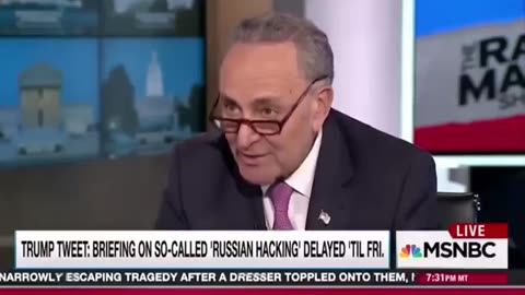 Senator Chuck Schumer to Trump in 2017: If you keep messing with the FBI, CIA,...