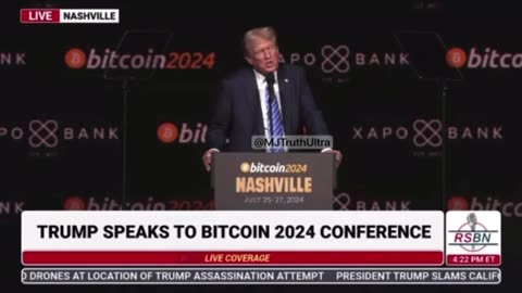 Pres Trump: Bitcoin Stands 4 Freedom Sovereignty, Independence from Government Coercion”