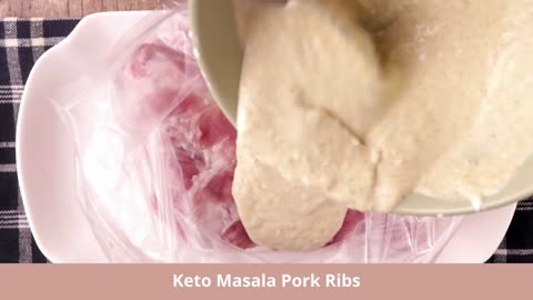 Keto Oven-Baked Masala Pork Ribs | KETO Diet Recipe