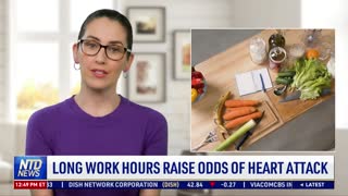 Long Work Hours Raise Odds of Heart Attack