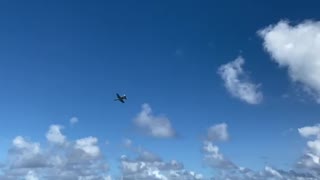 A10 Warthog fly by at Fort Lauderdale Airshow 2020