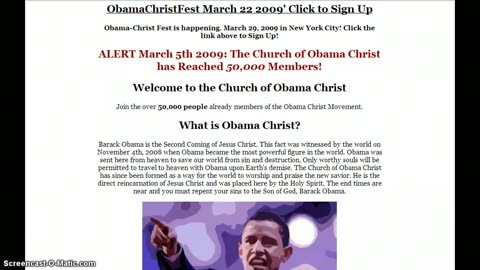 There's an Obama Christ Website??
