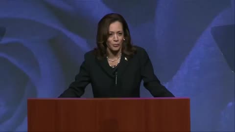 Kamala Harris accidentally calls herself the president