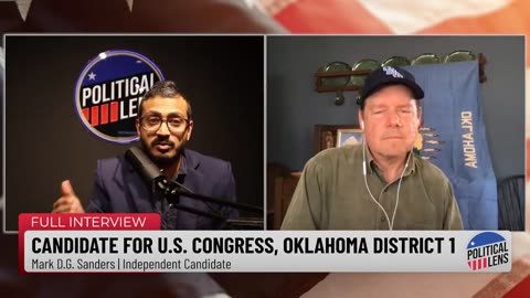 2024 Candidate for U.S. Congress, Oklahoma District 1 – Mark D.G. Sanders | Independent Candidate