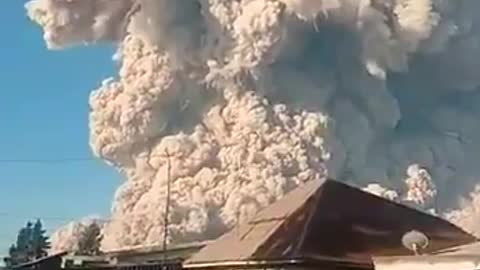 Indonesia's Sinabung Volcano