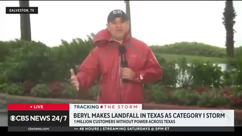 1 million without power as Beryl tracks through Texas CBS News