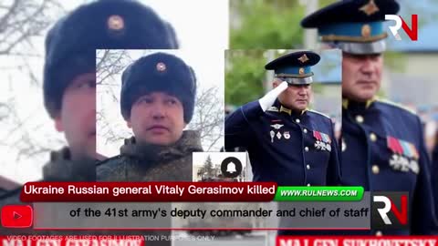 Ukraine Russian general Vitaly Gerasimov killed-okundu UKRAINE RUSSIA WAR NEWS #War