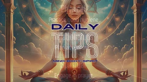 Daily Mind-Body-Spirit Tips 38