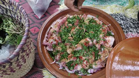 Famous Moroccan tajine