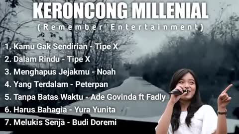 Kumpulan lagu pop versi keroncong