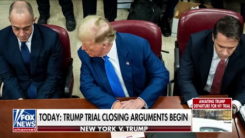 Closing arguments to begin in New York v Trump trial Greg Gutfeld News