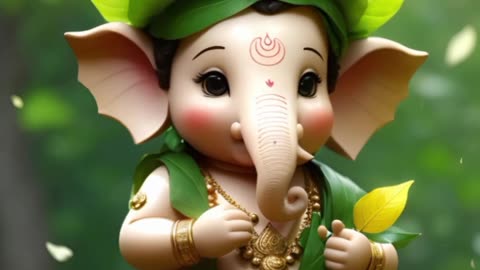 Cute Ganesh ji 🙏 🙏@divineplace_ai #ganpati #ganpatifestival #ganeshChaturthi #GanpatiUtsav